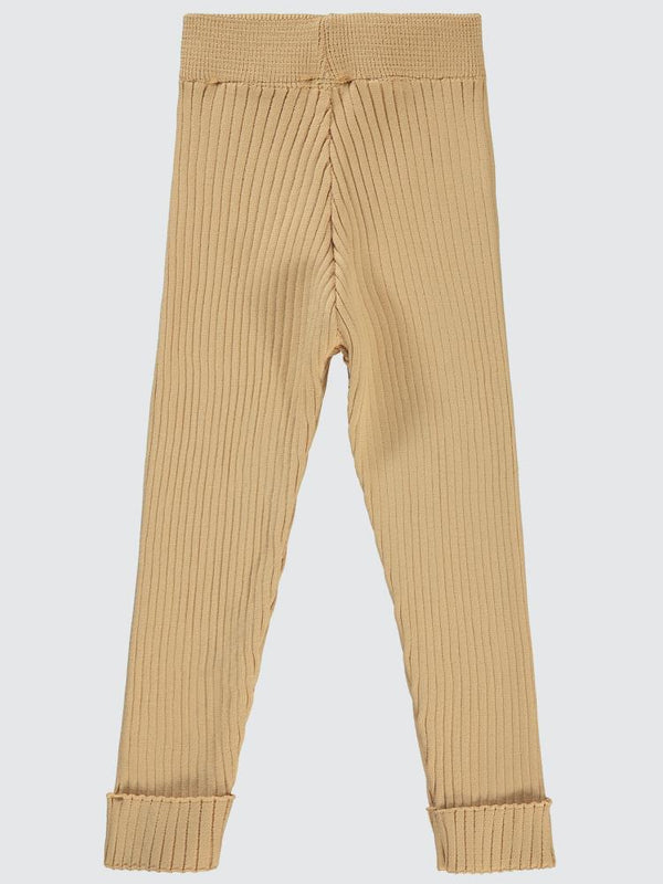 Civil Girls Çizgili 2-5 Yaş Tayt - Bej