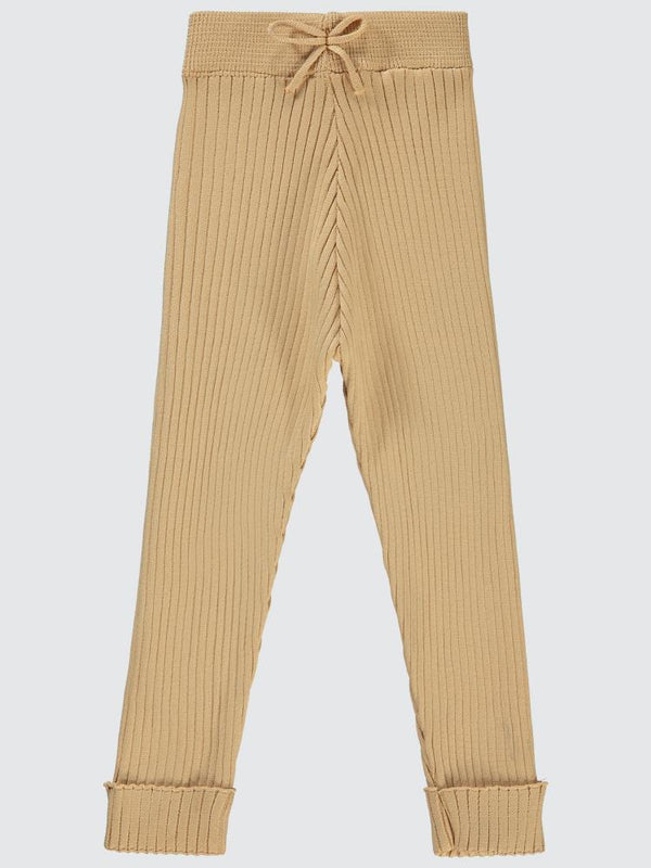 Civil Girls Çizgili 2-5 Yaş Tayt - Bej