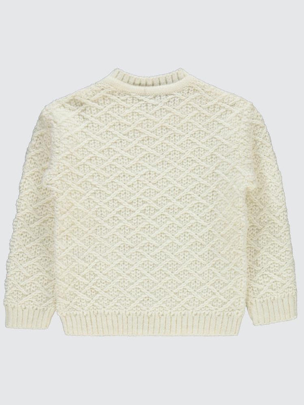 Civil Girls Armalı 2-5 Yaş Kazak - Ekru