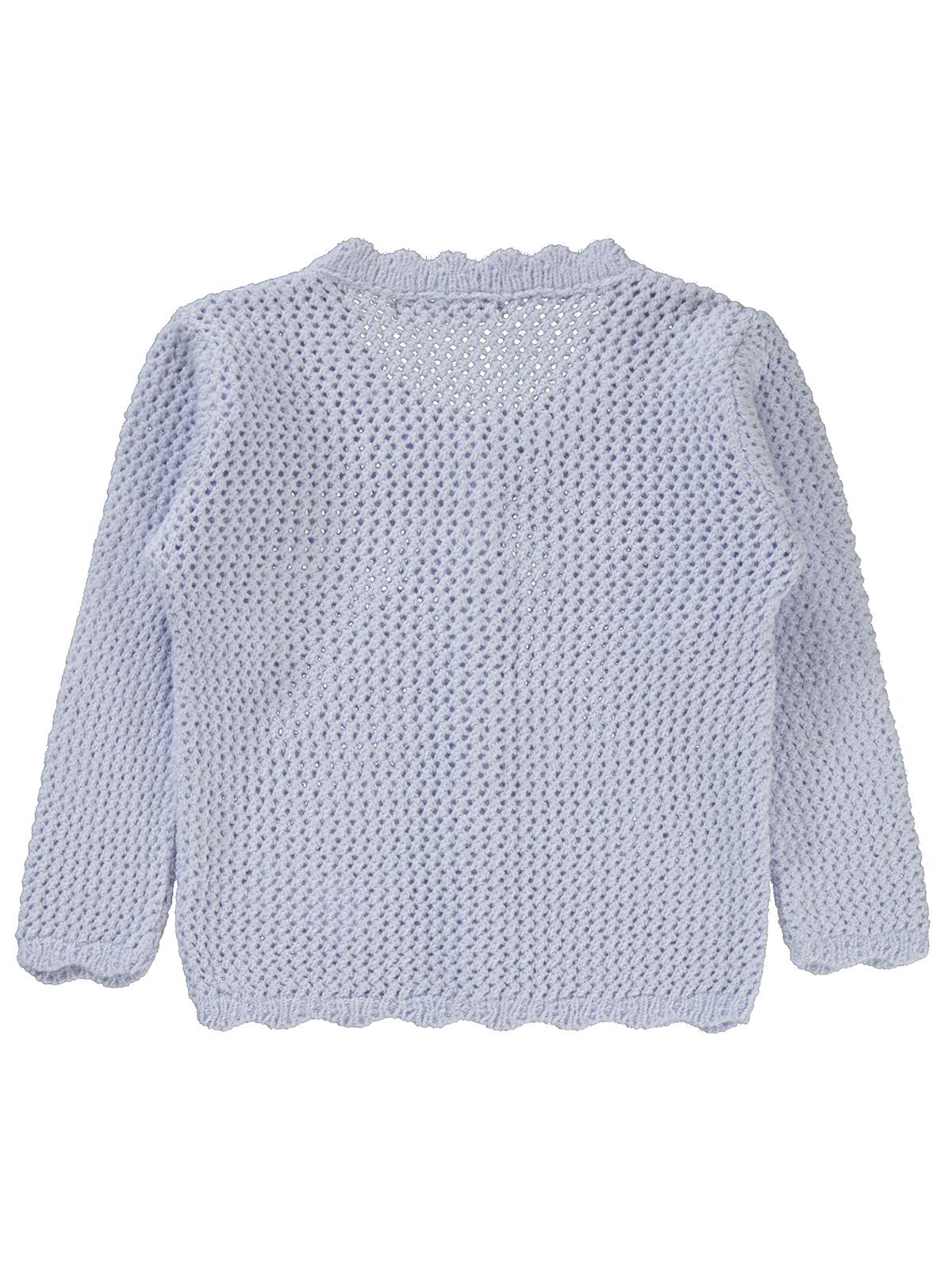 Civil Girls Acur Örgü 2-5 Yaş Hırka - Lila