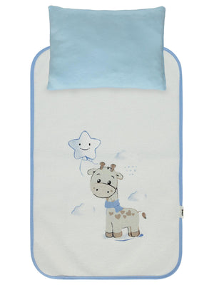 Civil Baby Zurafa Baskılı Alt Açma - Mavi