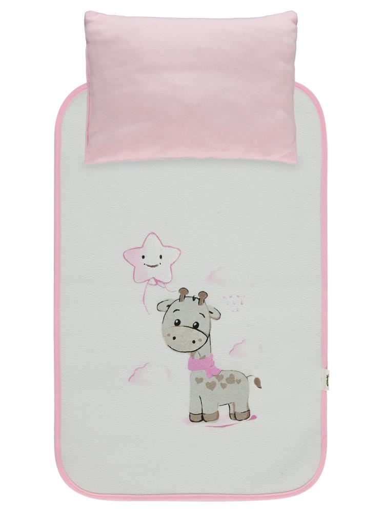 Civil Baby Zurafa Baskılı Alt Açma - Pembe