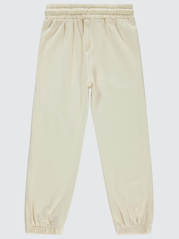 Civil Girls Have Cool Baskılı 6-9 Yaş Eşofman Altı - Fil Dişi