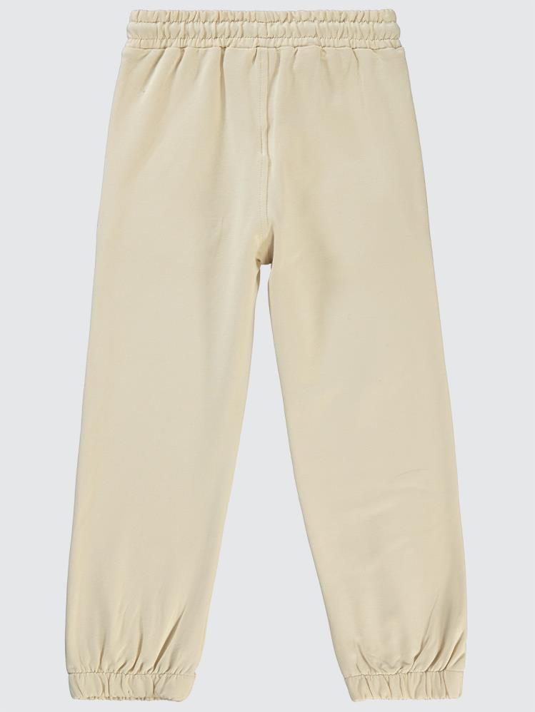 Civil Girls AWE Baskılı 10-13 Yaş Eşofman Altı - Fil Dişi