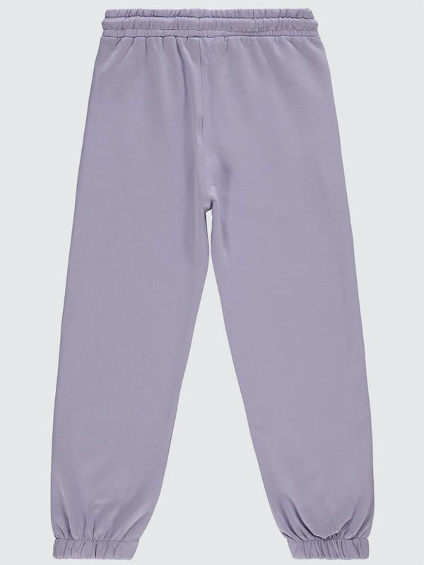 Civil Girls AWE Baskılı 6-9 Yaş Eşofman Altı - Lila