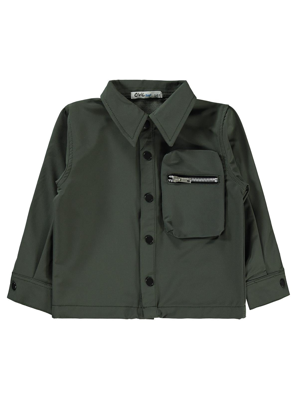 Civil Boys Balon Cepli 2-5 Yaş Ceket - Haki