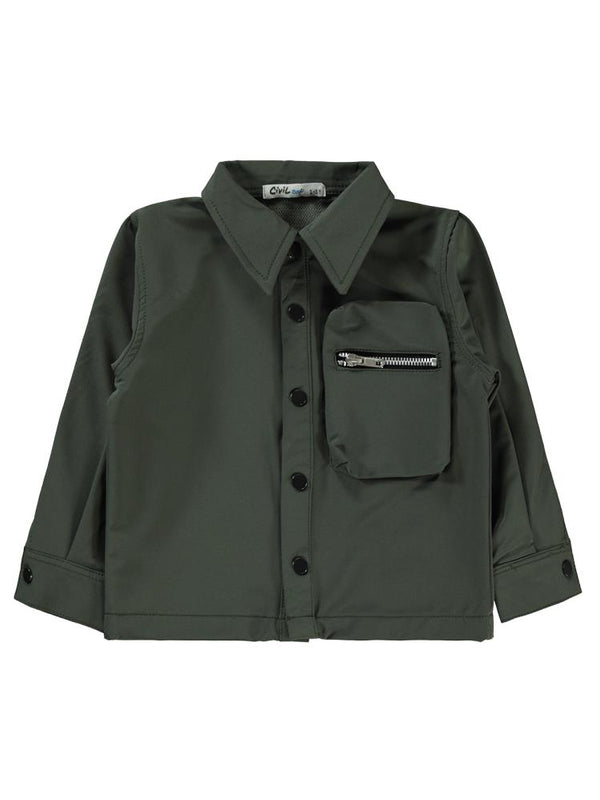 Civil Boys Balon Cepli 2-5 Yaş Ceket - Haki