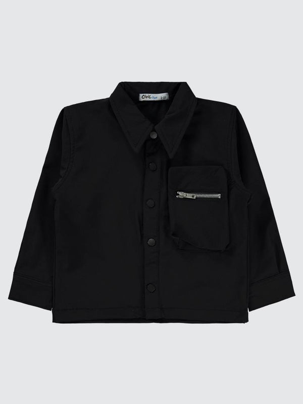 Civil Boys Balon Cepli 2-5 Yaş Ceket - Siyah