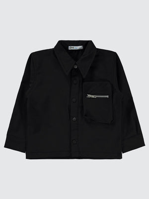 Civil Boys Balon Cepli 2-5 Yaş Ceket - Siyah