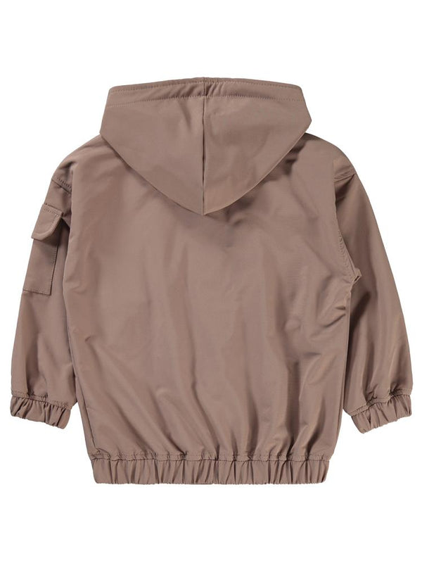 Civil Boys Çift Cepli Kapşonlu 6-9 Yaş Ceket - Bej