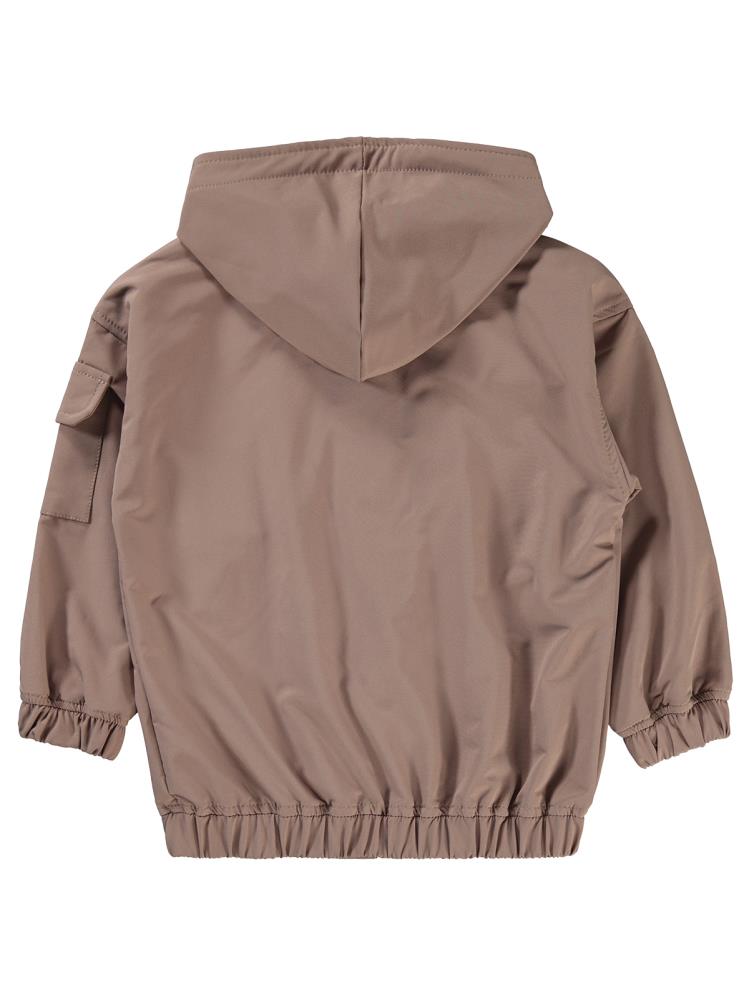 Civil Boys Çift Cepli Kapşonlu 6-9 Yaş Ceket - Bej