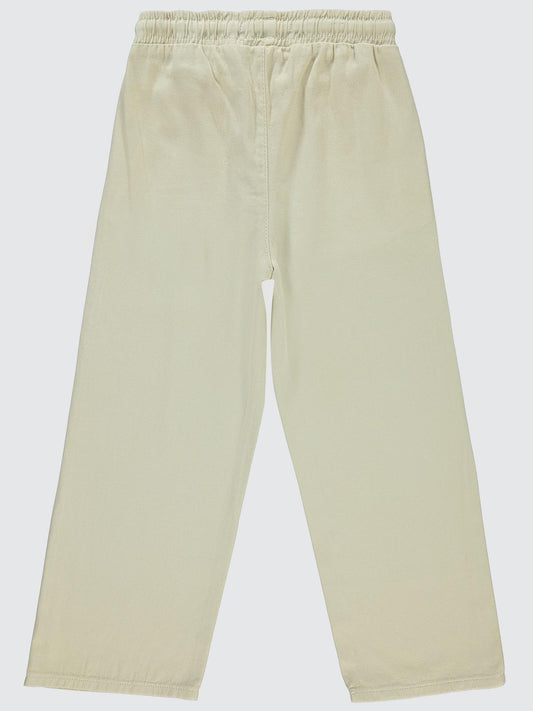 Civil Girls Bol Paça 10-13 Yaş Pantolon - Bej