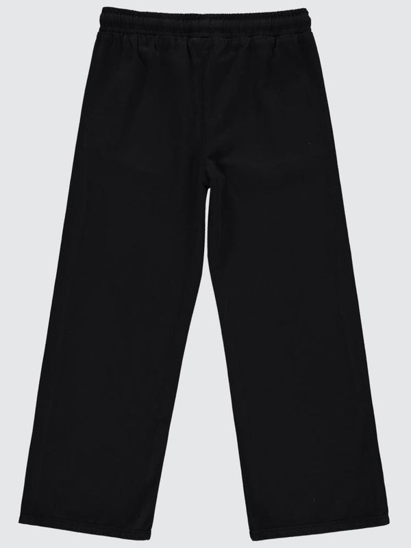 Civil Girls Bol Paça 10-13 Yaş Pantolon - Siyah