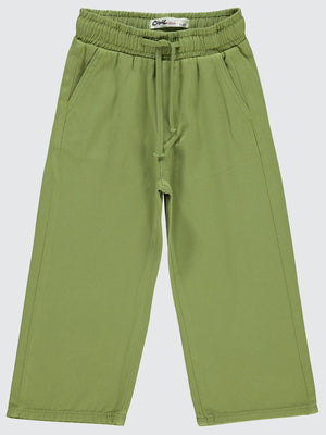 Civil Girls Bol Paça 2-5 Yaş Pantolon - Haki