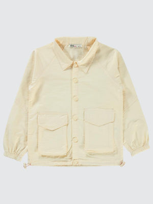 Civil Girls Kız Çocuk Ceket 10-13 Yaş - Ekru