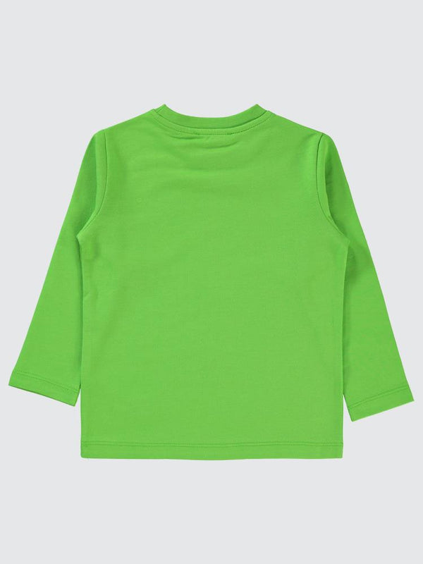 Civil Boys Mıssıon Baskılı 2-5 Yaş Sweatshirt - Yeşil