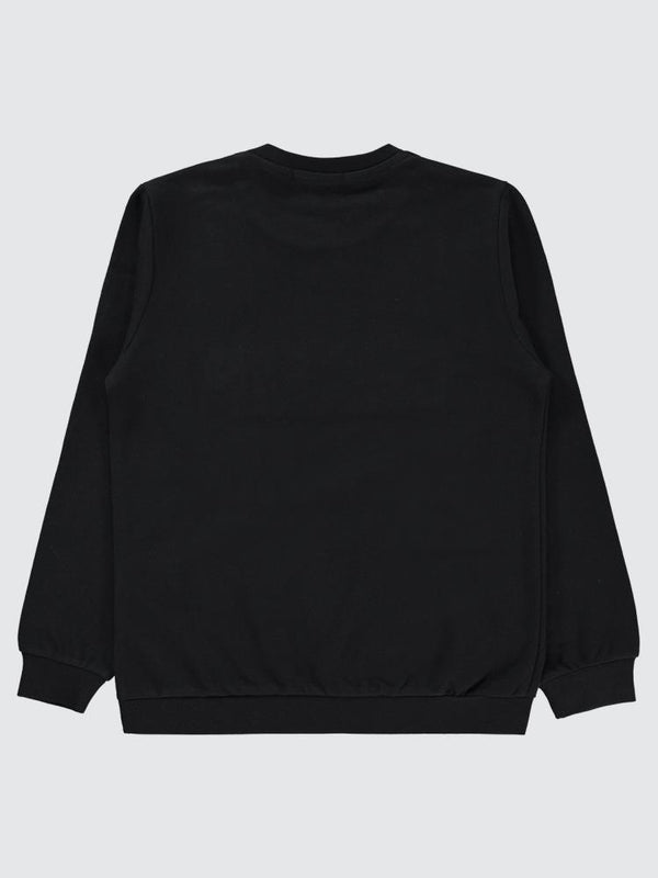 Civil Boys Champ Baskılı 10-13 Yaş Sweatshirt - Siyah