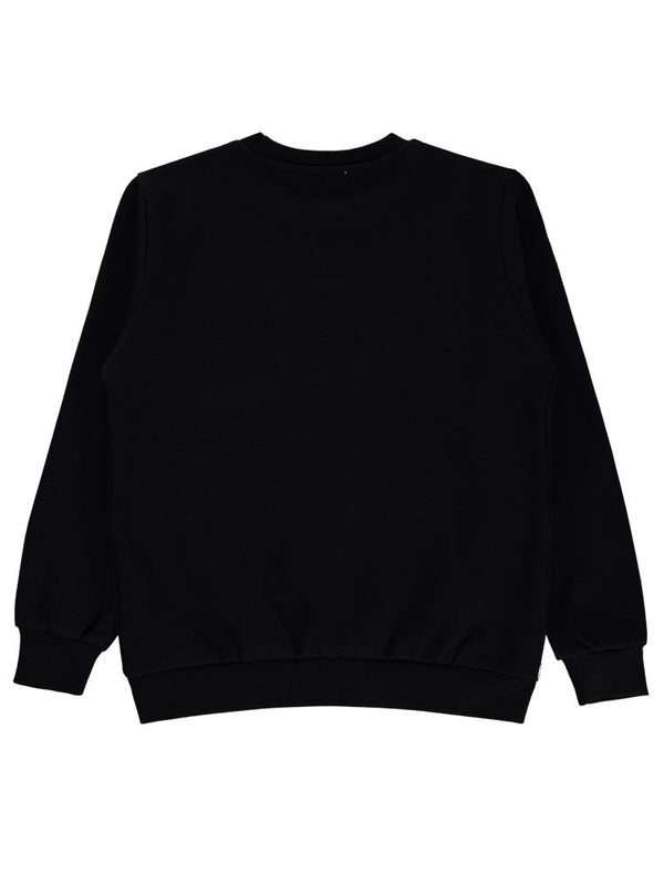 Civil Boys Excuses Baskılı 10-13 Yaş Sweatshirt - Siyah
