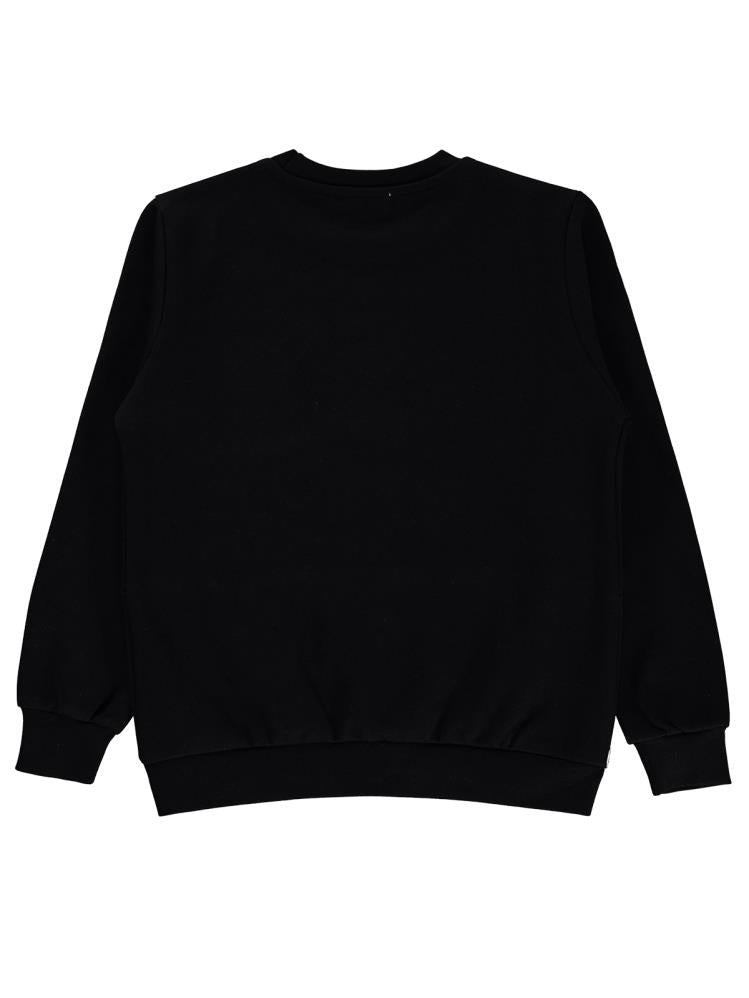 Civil Boys Excuses Baskılı 10-13 Yaş Sweatshirt - Siyah