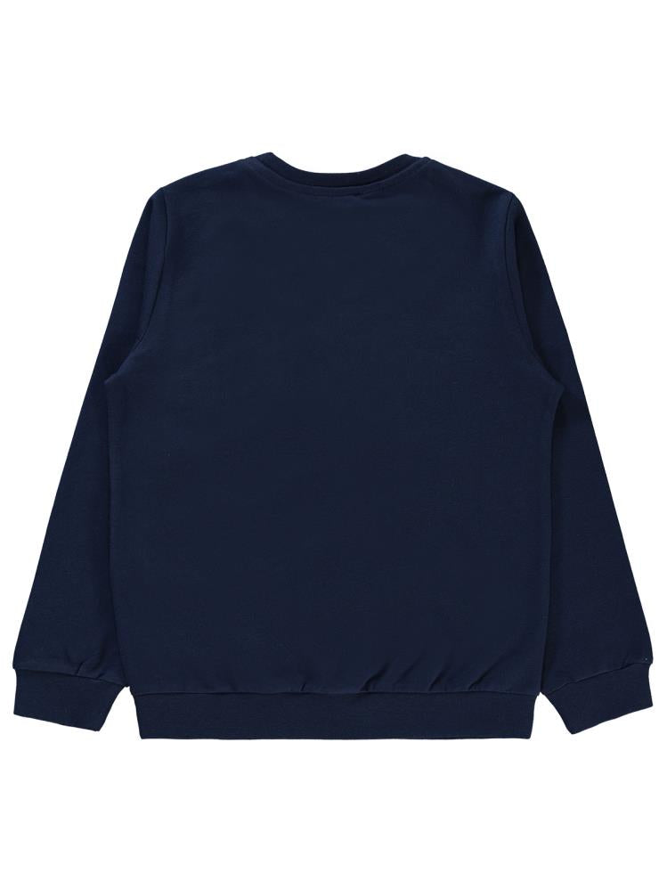 Civil Boys 1996 Baskılı 10-13 Yaş Sweatshirt - Lacivert
