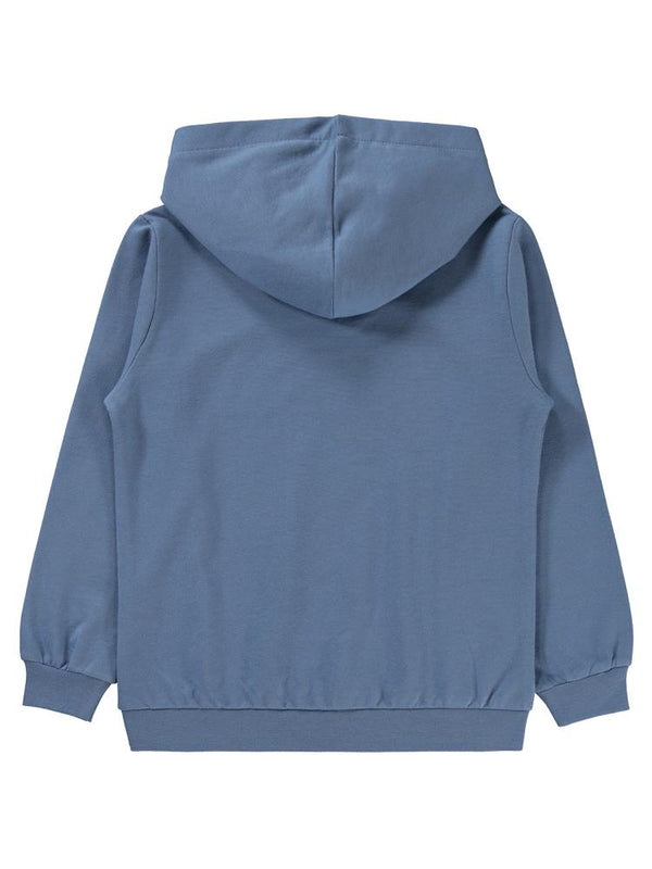 Civil Boys Brooklyn Baskılı Kapşonlu 10-13 Yaş Sweatshirt - Mavi
