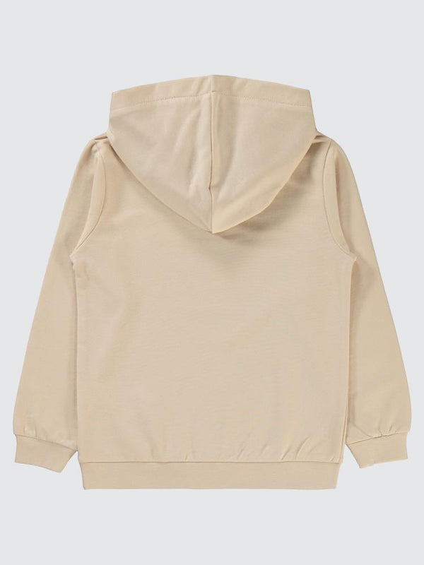 Civil Boys Brooklyn Baskılı Kapşonlu 6-9 Yaş Sweatshirt - Gri