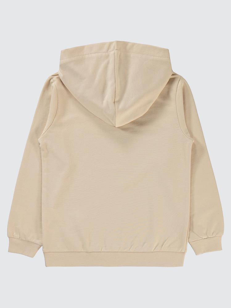 Civil Boys Brooklyn Baskılı Kapşonlu 6-9 Yaş Sweatshirt - Gri