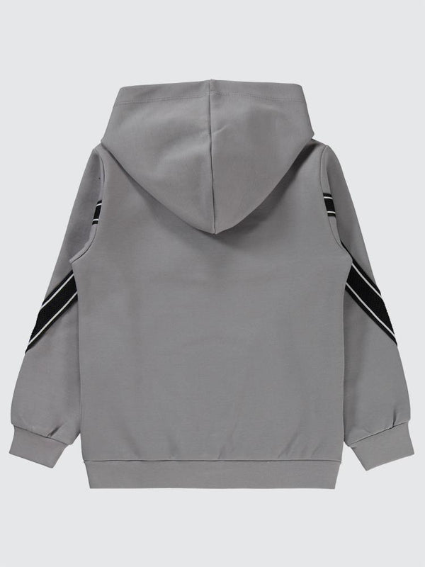 Civil Boys Always Change Baskılı 10-13 Yaş Sweatshirt - Gri