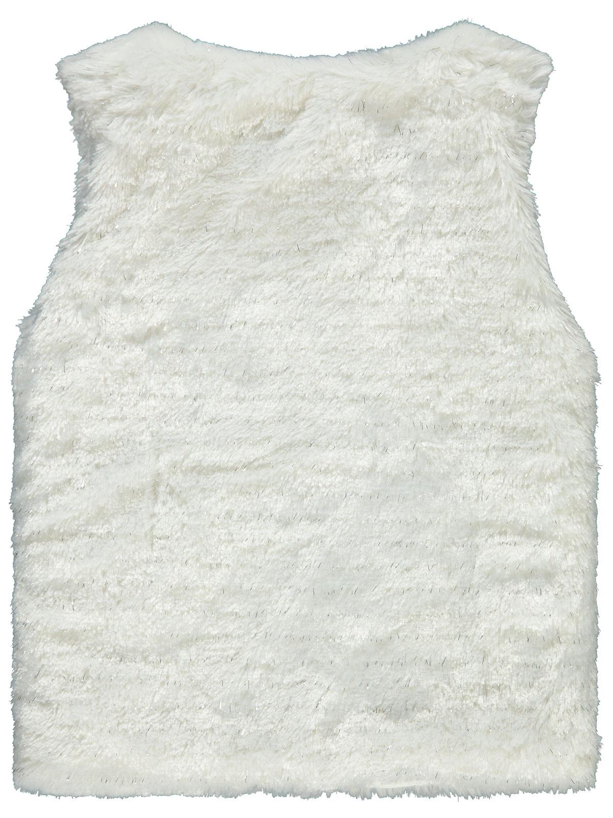 Civil Girls Pelüş 2-5 Yaş Yelek - Ekru