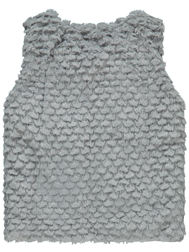 Civil Girls Pelüş 2-5 Yaş Yelek - Gri