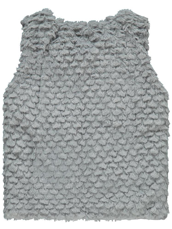 Civil Girls Pelüş 2-5 Yaş Yelek - Gri