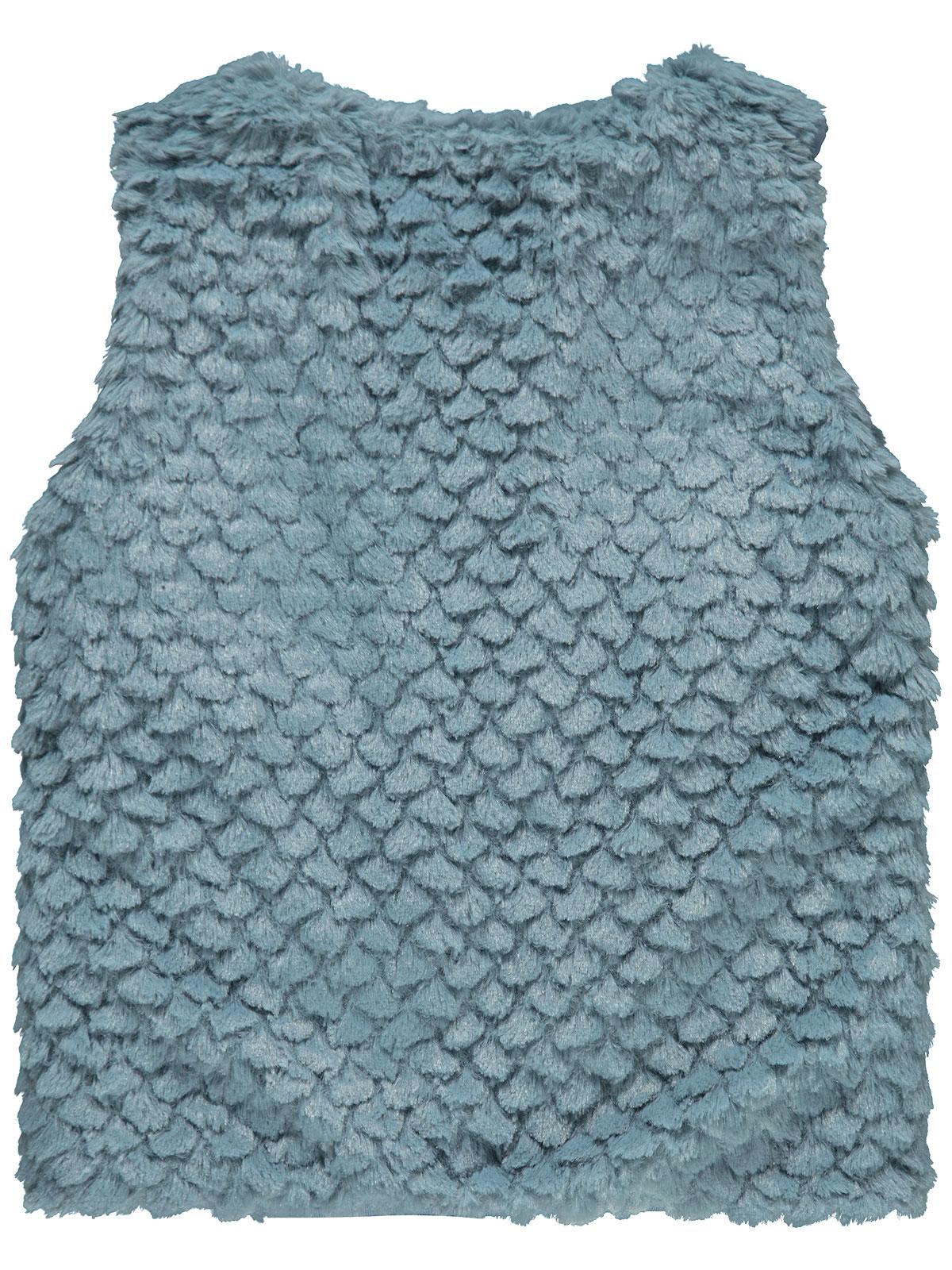 Civil Girls Pelüş 2-5 Yaş Yelek - Mavi