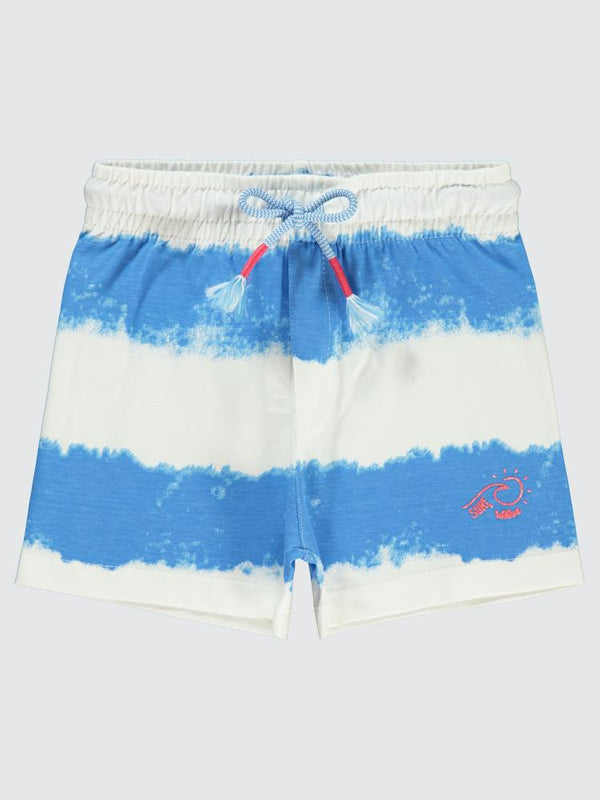 Civil Boys Surf Wave Baskılı 2-5 Yaş Şort - Mavi