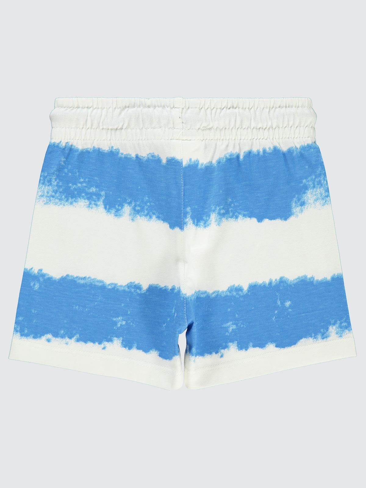 Civil Boys Surf Wave Baskılı 2-5 Yaş Şort - Mavi