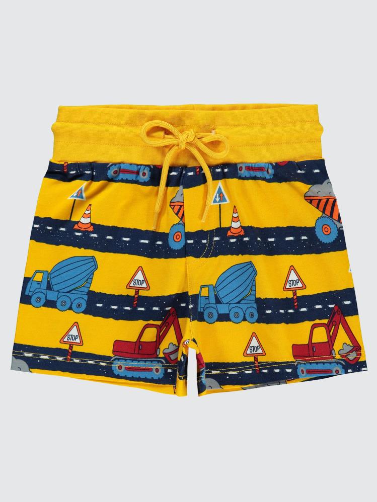 Civil Boys Yol Empirme 2-5 Yaş Şort - Hardal