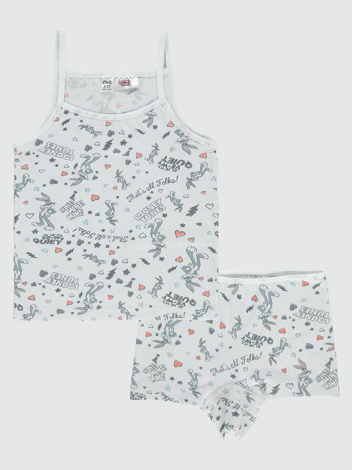 Bugs Bunny 2-10 Yaş İç Çamaşır Takım