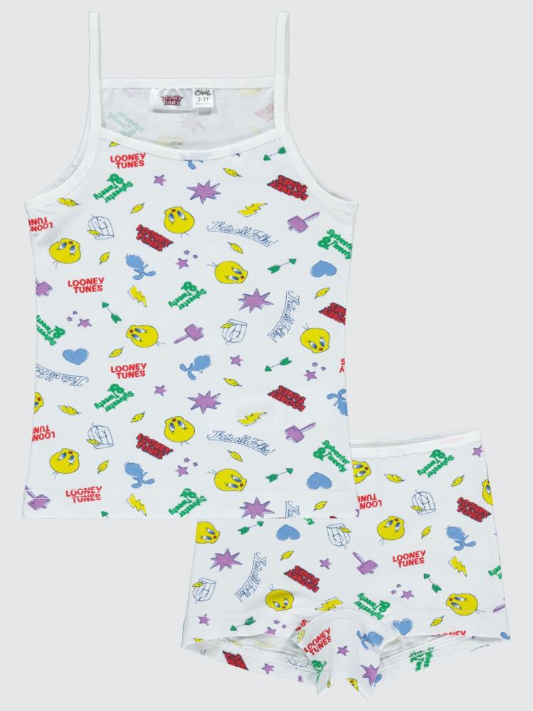 Tweety 2-10 Yaş İç Çamaşır Takım