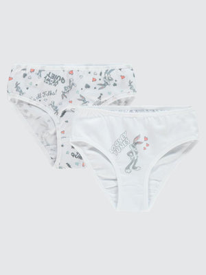 Bugs Bunny 2-10 Yaş 2'li Külot Set