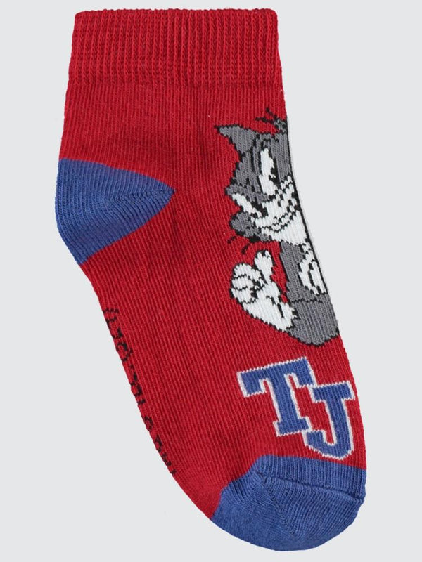 Tom and Jerry 2-12 Yaş Patik Çorap
