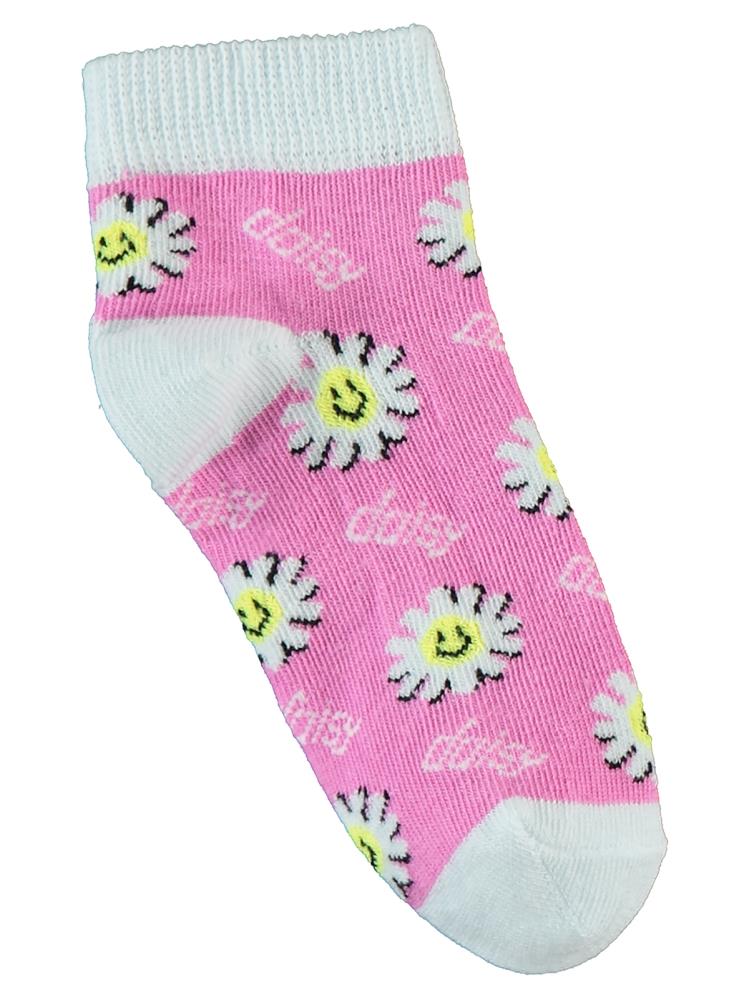 Civil Girls Daisy 3'lü 2-12 Yaş Patik Çorap