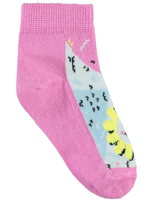 Civil Girls Daisy 3'lü 2-12 Yaş Patik Çorap