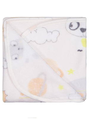 Civil Baby  Gökyüzü Empirme Baskılı Battaniye - Bej