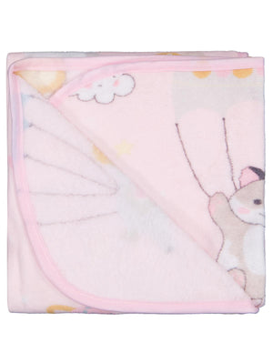 Civil Baby  Gökyüzü Empirme Baskılı Battaniye - Pembe