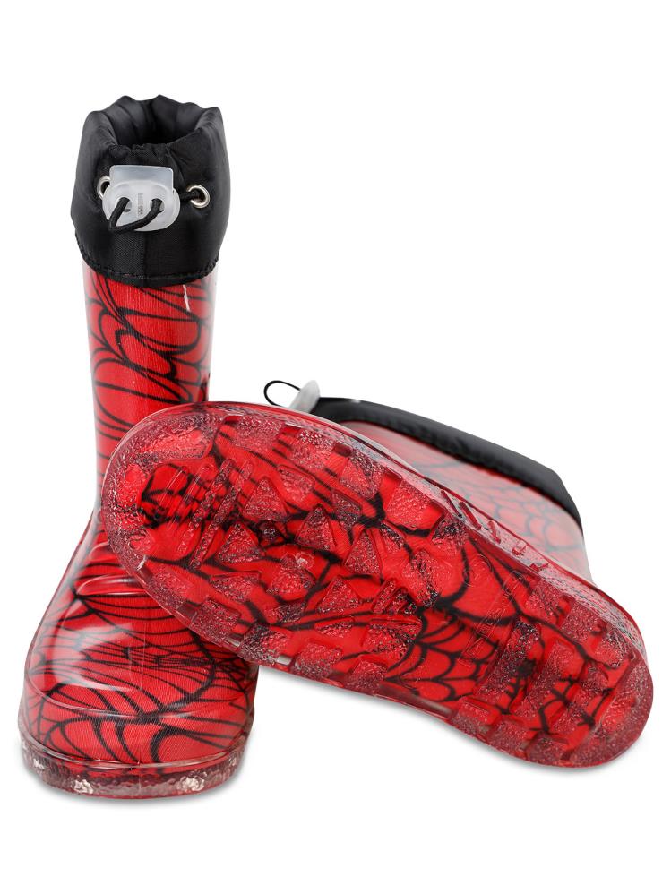 Civil Boots Örümcek 22-28 Numara Yağmur Çizmesi - Kırmızı