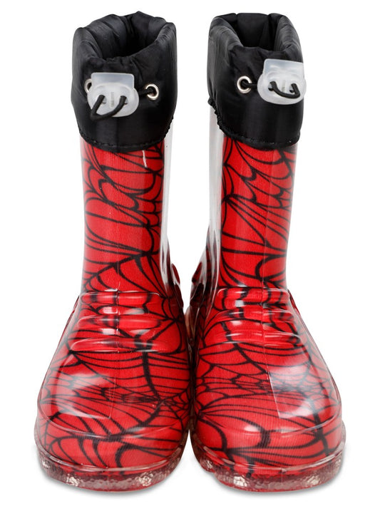 Civil Boots Örümcek 30-36 Numara Yağmur Çizmesi - Kırmızı