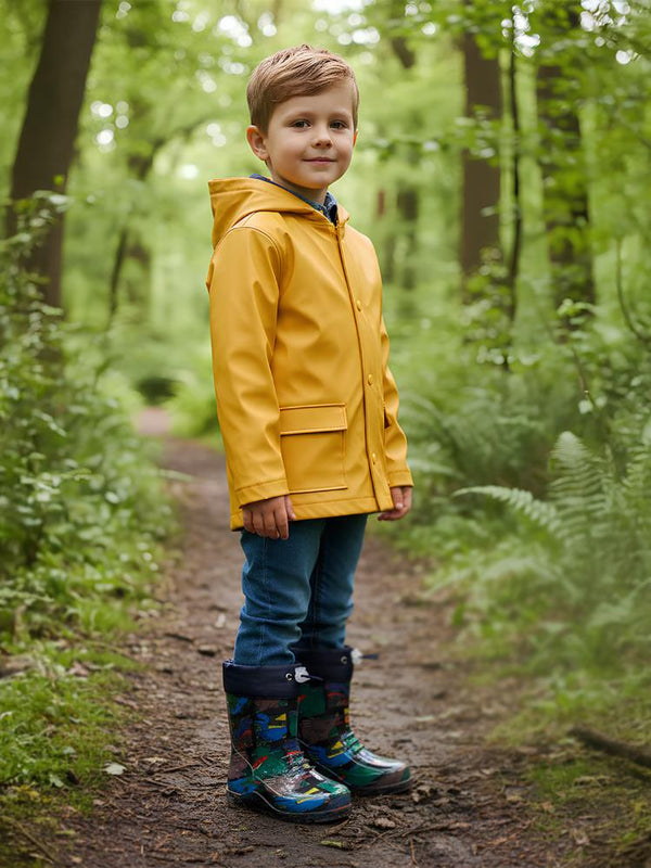 Civil Boots Dinazor 26-30 Numara Yağmur Çizmesi - Lacivert