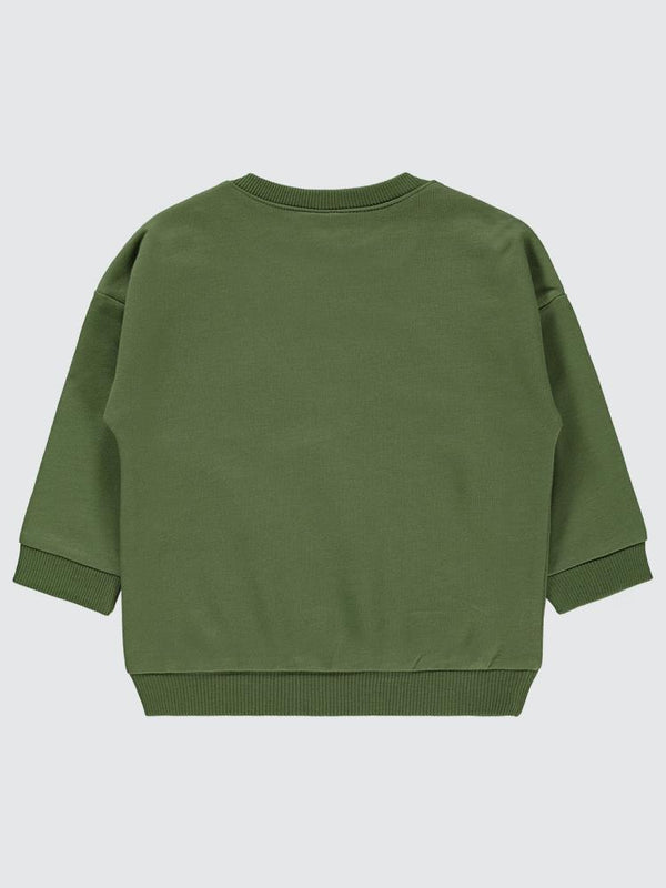 Civil Baby Basic Cepli 6-18 Ay Sweatshirt - Haki
