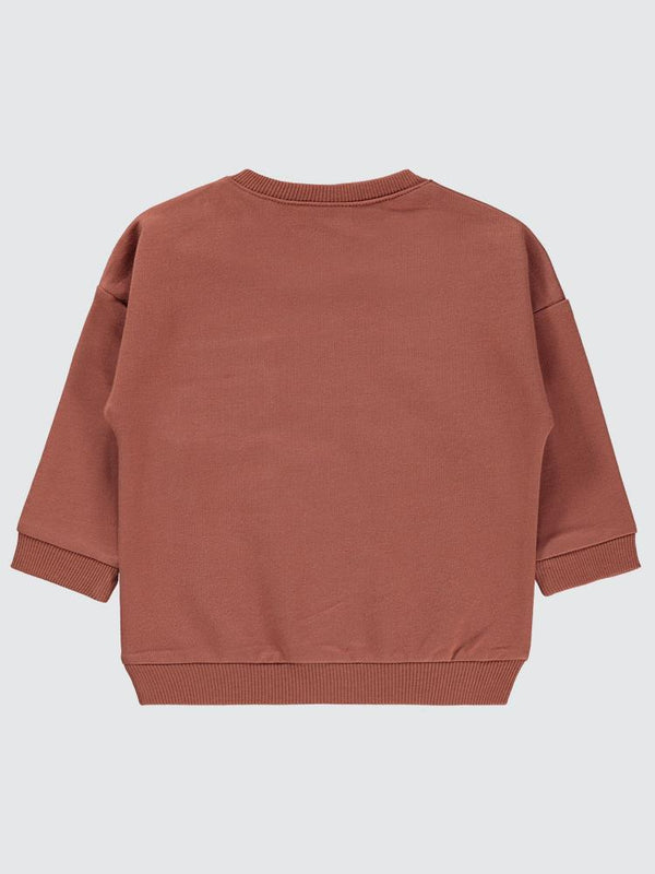 Civil Baby Basic Cepli 6-18 Ay Sweatshirt - Turuncu