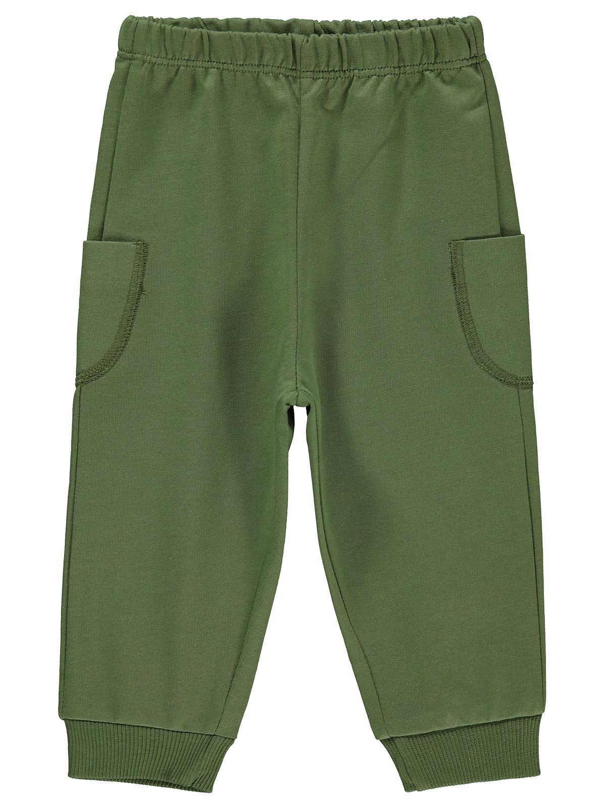 Civil Baby Basic Cepli 6-18 Ay Eşofman Altı - Haki