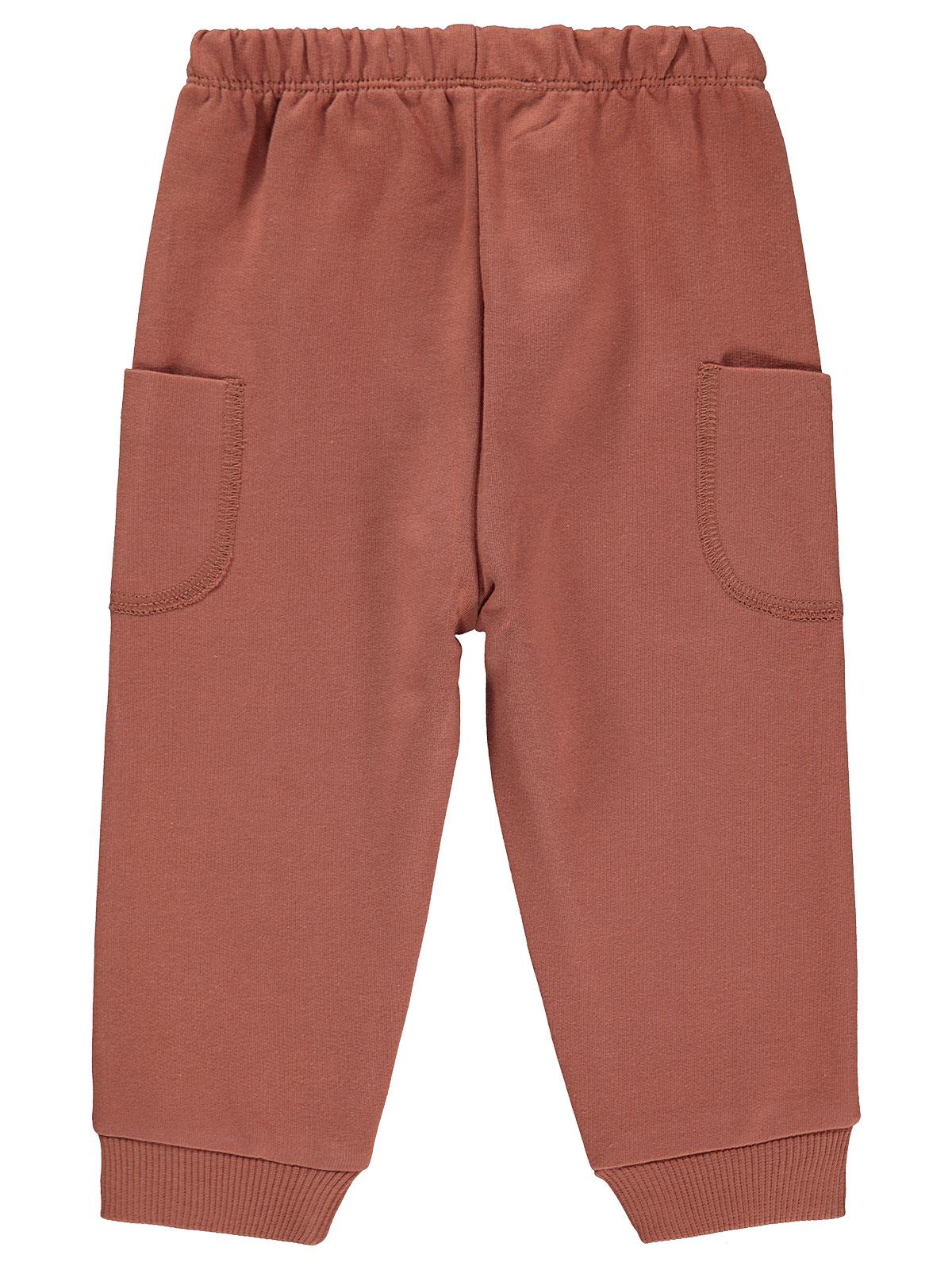 Civil Baby Basic Cepli 6-18 Ay Eşofman Altı - Turuncu